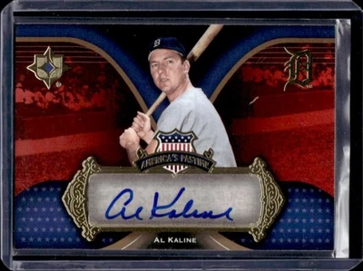 Ultimate Al Kaline America's Pastime Signatures 2007 automático #AP-AK Foto 1 de 2