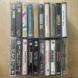 Bundle 25 Classic Rock Metal Punk Rap Reggae Cassette Tape SOME ARE SEALED - Picture 1 of 20