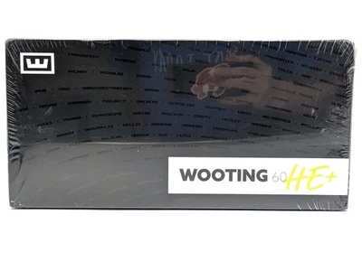 Wooting 60HE+ Analog Mechanical Gaming Keyboard - Black - WK3-US2-L60-101 - Image 1 of 4