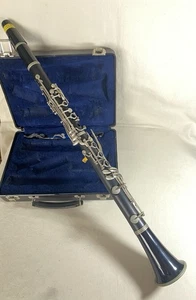 Vintage Selmer USA Klarinettenkoffer abgeplatztes Mundstück - Bild 1 von 16