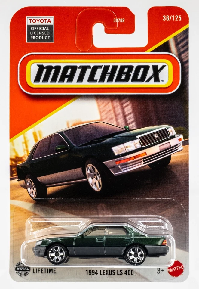 2025 Matchbox #36 1994 Lexus LS 400 ROYAL JADE PEARL | FSC - Image 1 of 1