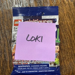 FIGURINE MINIFIG POLYBAG MARVEL STUDIO 71031 N° 6 LOKI ET THROG - Picture 1 of 3