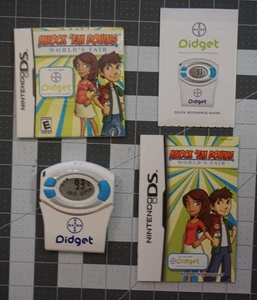Nintendo DS Knock 'Em Downs Feria Mundial Bayer Juego de Salud con Accesorio Didget - Imagen 1 de 7