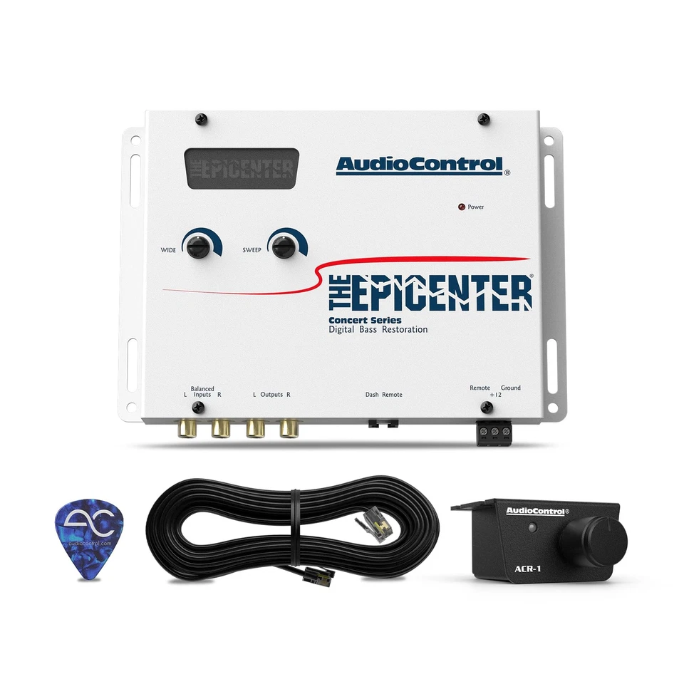 The EPICENTER Bass Restoration Processor, Car Audio Bass Booster Expander wit... - Image 1 of 4