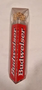 BUDWEISER ICÓNICO 3 LADOS BARRA BARRIL CERVEZA GRIFO MANGO 5". PERFECTO PARA LA CUEVA DEL HOMBRE - Imagen 1 de 4