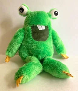 Peluche Manhattan Toy Co. 2010 Monster and Me verde 14" ¡RARO! - Imagen 1 de 15