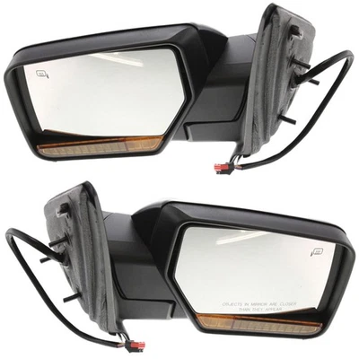 Juego de 2 espejos retrovisores para Ford Expedition 2007-2014 cebados eléctricos plegables térmicos Foto 1 de 4