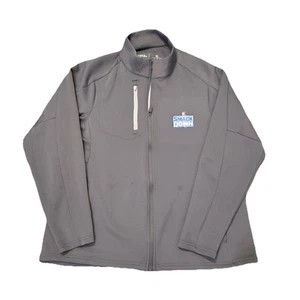 Women's Antigua Gray SmackDown Generation Quarter-Zip Pullover Top XL - Picture 1 of 10