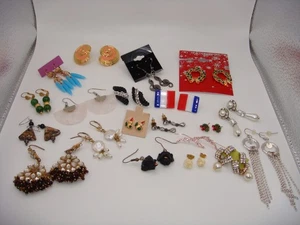 KONVOLUT 20 PAAR OHRRINGE VINTAGE BIS MODERN FÜR OHRSTECKER NACHLASS KONVOLUT #10 - Bild 1 von 15