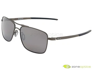 Oakley Gauge 6 Ti polarisierte Sonnenbrille OO6038-0657 Zinn/Prizm schwarz - Bild 1 von 1