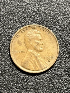1935 S Lincoln Wheat Penny Cent San Francisco Mint Circulated - Picture 1 of 2