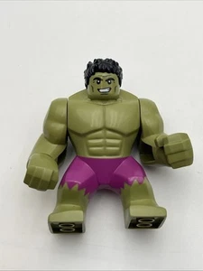 Lego Hulk Big Fig 76152 Marvel Black Hair Magenta Pants - Imagen 1 de 5