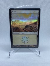 FOIL Plains, Mercadian Masques #331, LP Magic the Gathering MTG