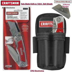 Craftsman Allzweckmesser mit Nylon Gürtelscheide und 3 Bonusklingen - Bild 1 von 1