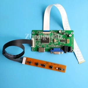 HDMI VGA EDP LED Controller Board driver DIY Kit 30pins for B156XTN04.5 1366*768 - Afbeelding 1 van 4