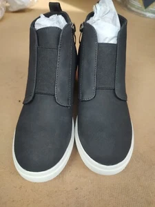 Avon Kunstwildleder Keilabsatz Sneaker Größe 6 - Bild 1 von 5