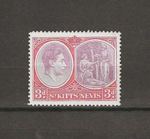 ST KITTS & NEVIS 1938/50 SG 73d KW 12d postfrisch - Bild 1 von 2