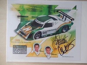 Stefan Johansson and Curt Wagner Autographed 10" X 8" Photo Slick - Picture 1 of 1