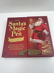 The Story of Santa's Magic Pen Book in Box with Pen Hallmark 2009 Christmas - Picture 1 of 8