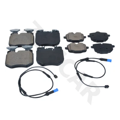 Pastillas de freno delanteras y traseras de cerámica M pinza azul para 2019+ G05 X5 G06 X6 G07 X7 Foto 1 de 4