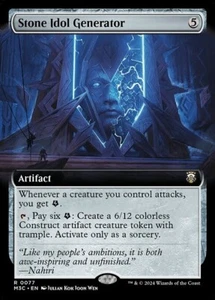 *MtG: 4x STONE IDOL GENERATOR -Commander Modern Horizons 3 Rare magicman-europe* - Bild 1 von 1