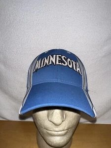 Vintage Adidas NBA Basketball Minnesota Timberwolves Baseball Cap Trucker Hat - Picture 1 of 5