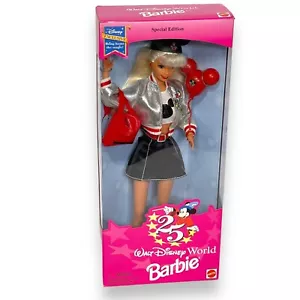 Disney World Barbie 25° anniversario 1996 esclusiva bambola Mattel ed speciale 16525 - Foto 1 di 5