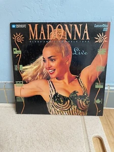 Madonna Blond Ambition World Tour Live - LaserDisc 1990 Dance Pop Gatefold Cover - Bild 1 von 1