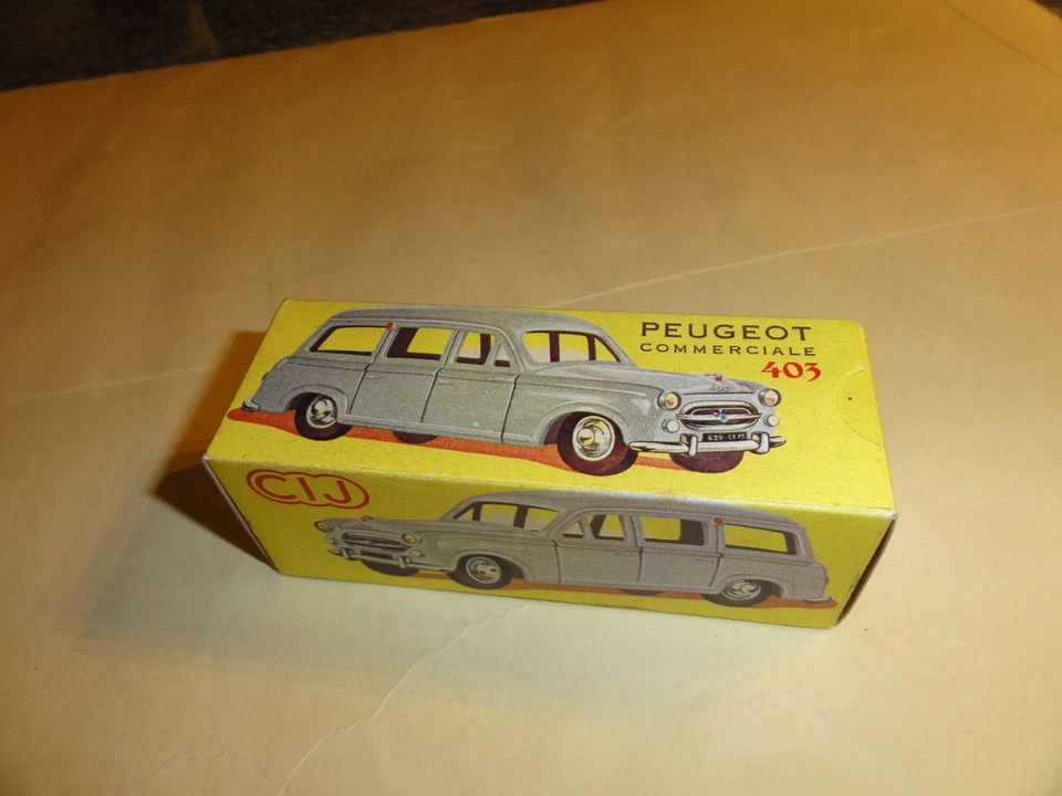 boite vide réédition CIJ 3/46 Peugeot 403 commerciale - Photo 1/1