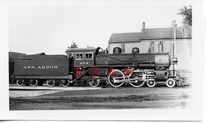 3BB697 RP 1940/60? ANN ARBOR RAILROAD 442 LOCO #204 - Imagen 1 de 1