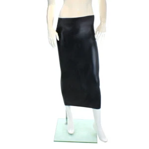 LatexDreamwear - sexy 100% Latex Rock / Latexrock - lang schwarz elegant fetisch - Bild 1 von 5