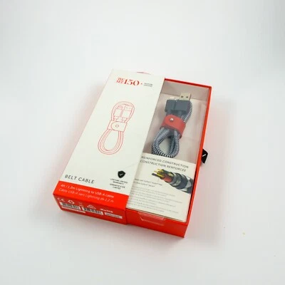 Rare Native Union x Met Museum Belt Cable 4ft 8-Pin to USB-A for iPhone - Image 1 of 4