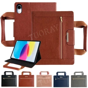 Stand Carry Case Cover Handle Bag Holder Compatible iPad Mini Air Pro 7.9" - 13" - Picture 1 of 50
