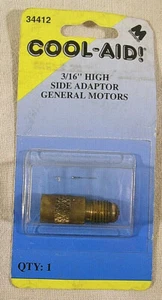 Dorman 34412, adaptador de latón de lado alto de 3/16", se adapta a GM, ¡COOL-AID! - Imagen 1 de 3