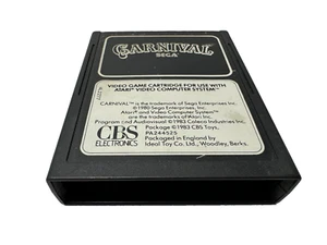 CARNIVAL / SEGA CBS ELECTRONICS PAL ATARI 2600 EN LOOSE - Imagen 1 de 4