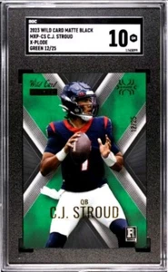 🔥2023 Wild Card Matte Green X-Plode - C.J. STROUD (RC) #12/25 Texans Encased... - Picture 1 of 2