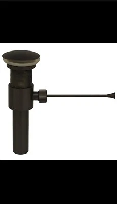 Drenaje de baño Whitehaus con acabado bronce frotado con aceite WHP314-1-ORB Foto 1 de 4