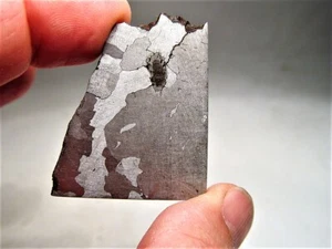 SELTENES BRASILIANISCHES EISEN! SUPER SCHEIBE! SENSATIONELLER SOLEDADE METEORIT 31,2 GMS - Bild 1 von 6