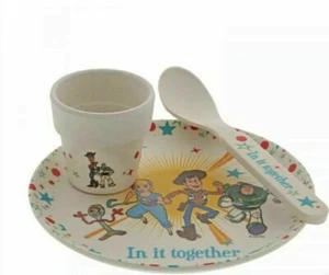 Enchanting Disney Collection - Toy Story 4 - Woody Bamboo Egg Cup Set - Picture 1 of 1