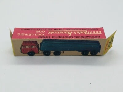 MODELLO COSTRUZIONE TATRA CAMION CISTERNA BITUME NUOVO COME NUOVO IN SCATOLA ... - Immagine 1 di 4