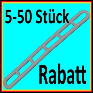 *TOP* Abspannelement grau 6tlg Zeltspanner Vorzelt Zelt Gummi Camping Hering NEU - Bild 1 von 2