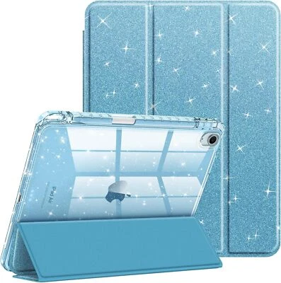 Funda Delgada para iPad Air 11 Pulgadas M3 2025 2024/iPad Air 5º 4º Brillante Transparente Cubierta Foto 1 de 4