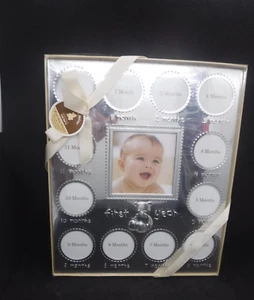 NEW Carter's First Year Child of Mine Picture Frame Holder 13 PHOTOS, MBFP1-7483 - Picture 1 of 12