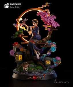 【Auf Lager】 Dämonenjäger Tamayo Blood Bewitchment LED GK Statue Magic Cube Studio - Bild 1 von 6