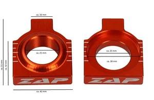 Tensor de cadena de bloques de eje Zap adecuado para KTM SX SXF SMR 125 150 250 350 450 a partir13 - Imagen 1 de 2