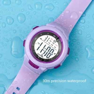 Reloj digital para niños impermeable alarma cronómetro deportivo reloj pulsera para niños niñas - Imagen 1 de 20