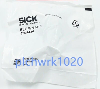 1 PCS NEW IN BOX SICK BEF-WN-M18 Proximity switch M18 mounting bracket 5308446 - Image 1 of 4