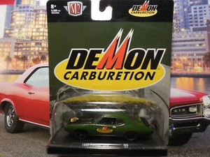 M2 Machines Demon Carburetion 1969 Pontiac GTO 1/64 Diecast Limited Edition RR - Picture 1 of 3