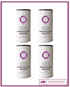 New Simply Chocolate Duster 300 G - 4 Pack - Picture 1 of 6
