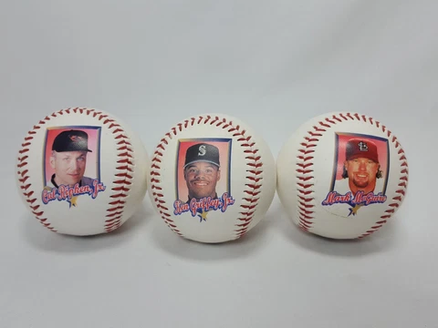 VTG Wheaties All-Star Mark McGuire Ken Griffey Cal Ripken Baseball Fotoball lot Cover